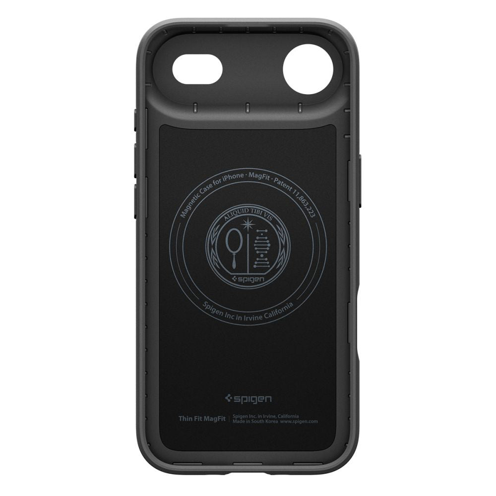 Funda MagSafe para Apple iPhone 17 Air, Spigen, Thin Fit, Negra