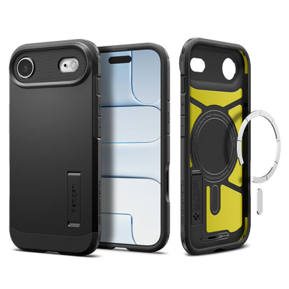 Funda MagSafe para Apple iPhone 17 Air, Spigen, Tough Armor T, Negra