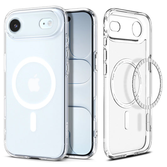 Funda MagSafe para Apple iPhone 17 Air, Spigen, Ultra Hybrid, Blanco Satinado