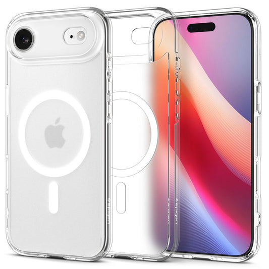 Funda MagSafe para Apple iPhone 17 Air, Spigen, Ultra Hybrid, Blanco Satinado