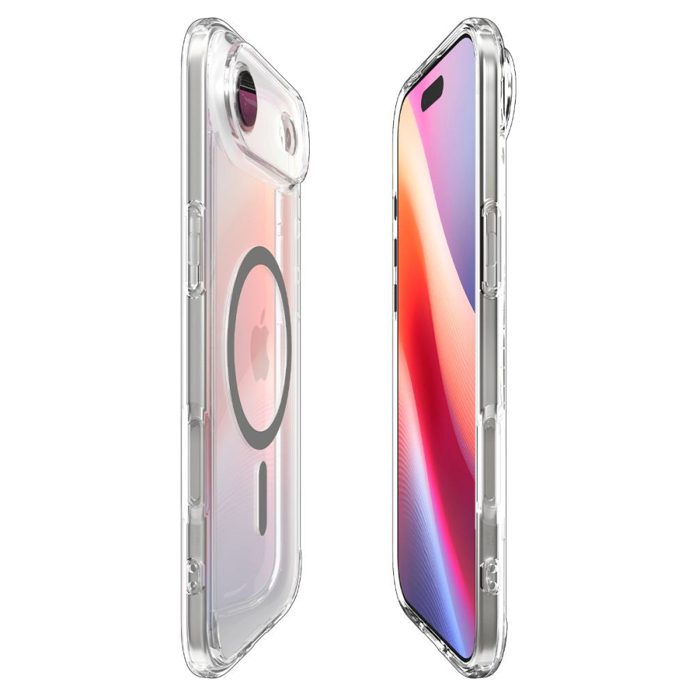 Funda MagSafe para Apple iPhone 17 Air, Spigen, Ultra Hybrid, Gris