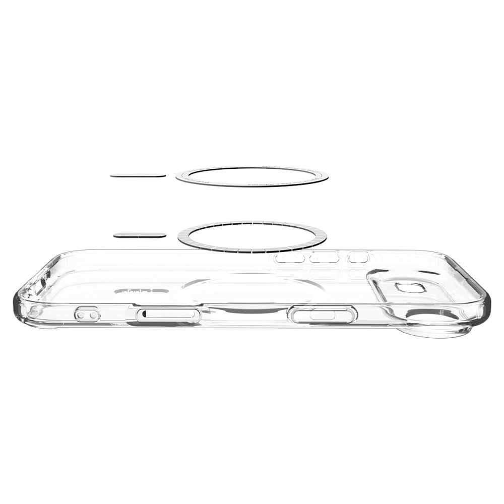 Funda MagSafe para Apple iPhone 17 Air, Spigen, Ultra Hybrid, Gris