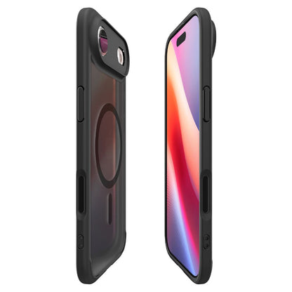 Funda MagSafe para Apple iPhone 17 Air, Spigen, Ultra Hybrid, Negra Satinada