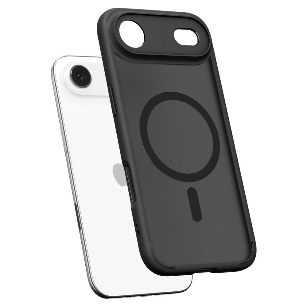 Funda MagSafe para Apple iPhone 17 Air, Spigen, Ultra Hybrid, Negra Satinada