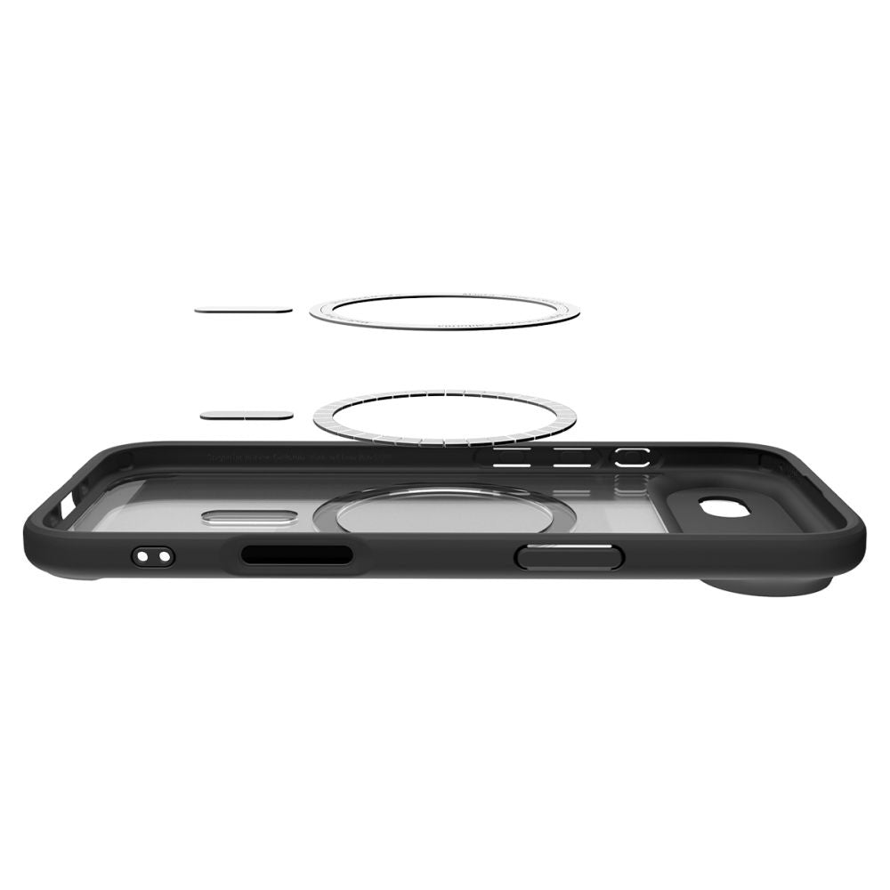 Funda MagSafe para Apple iPhone 17 Air, Spigen, Ultra Hybrid, Negra Satinada