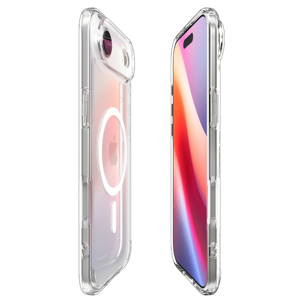 Funda MagSafe para Apple iPhone 17 Air, Spigen, Ultra Hybrid, Blanca