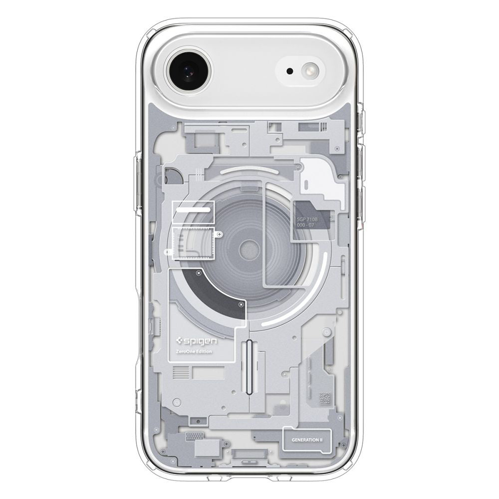 Funda MagSafe para Apple iPhone 17 Air, Spigen, Ultra Hybrid Zero One, Blanca