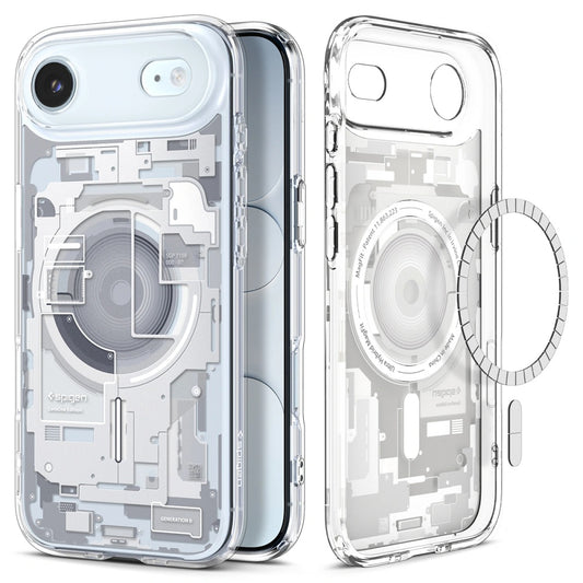 Funda MagSafe para Apple iPhone 17 Air, Spigen, Ultra Hybrid Zero One, Blanca