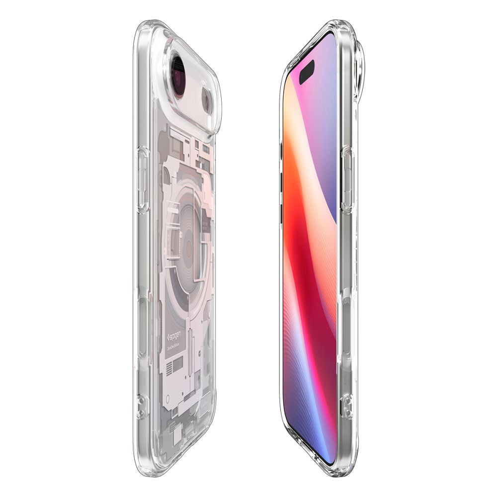 Funda MagSafe para Apple iPhone 17 Air, Spigen, Ultra Hybrid Zero One, Blanca