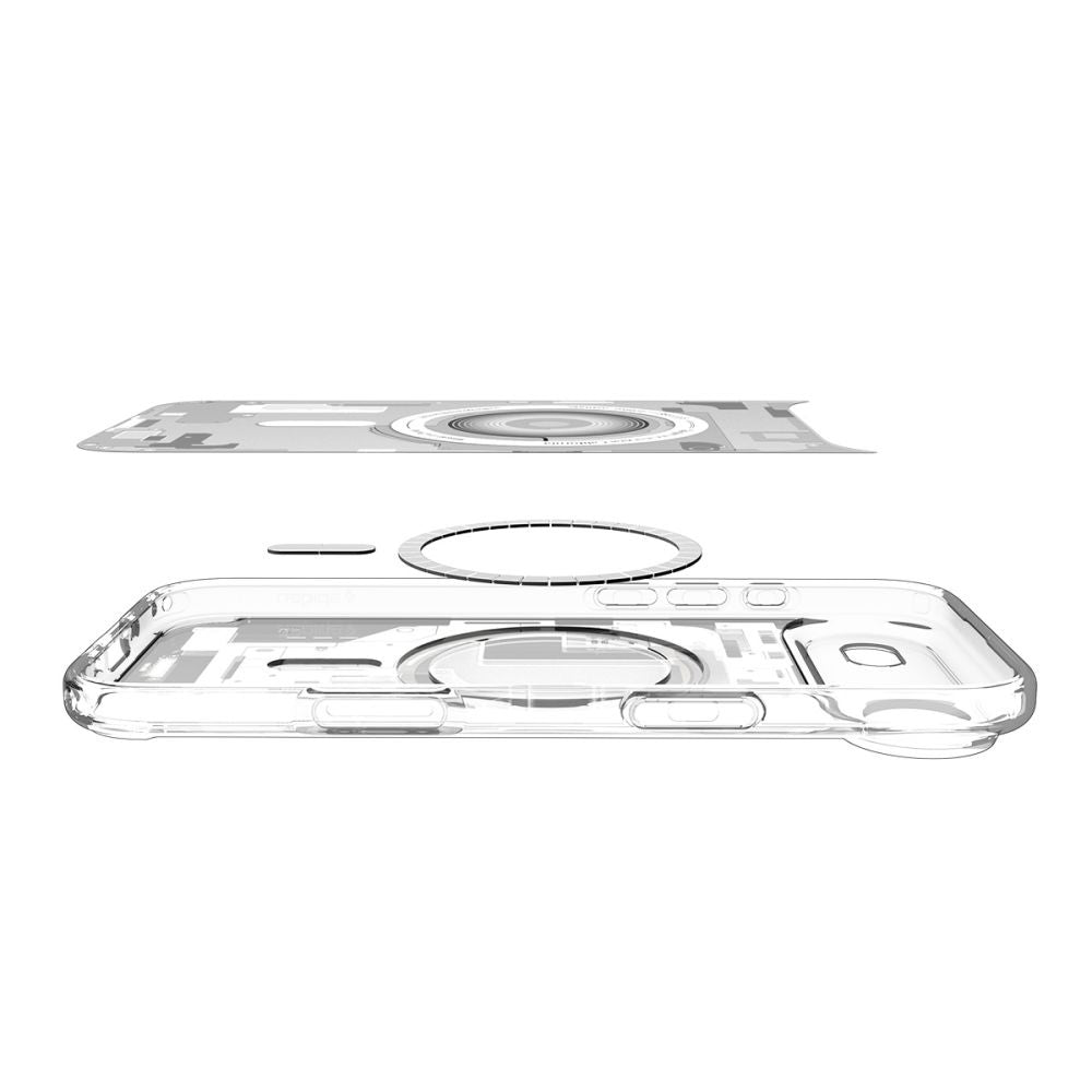 Funda MagSafe para Apple iPhone 17 Air, Spigen, Ultra Hybrid Zero One, Blanca