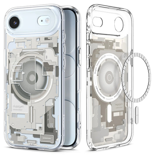 Funda MagSafe para Apple iPhone 17 Air, Spigen, Ultra Hybrid Zero One, Beige
