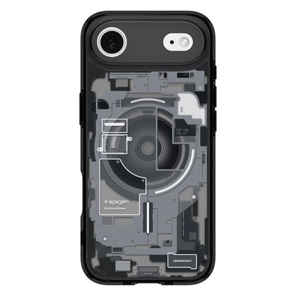 Funda MagSafe para Apple iPhone 17 Air, Spigen, Ultra Hybrid Zero One, Negra