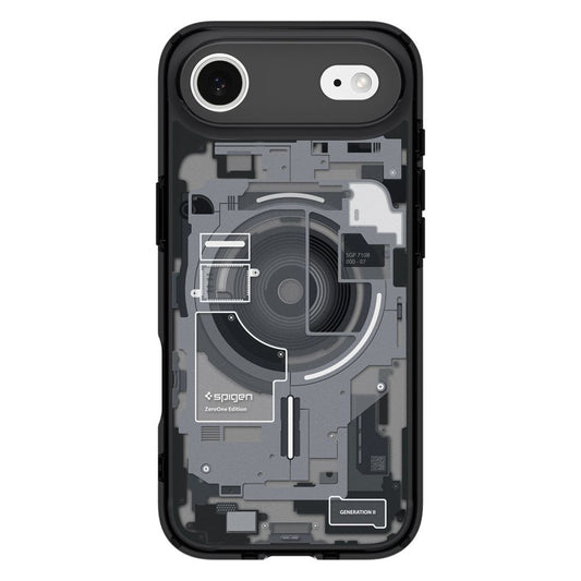 Funda MagSafe para Apple iPhone 17 Air, Spigen, Ultra Hybrid Zero One, Negra