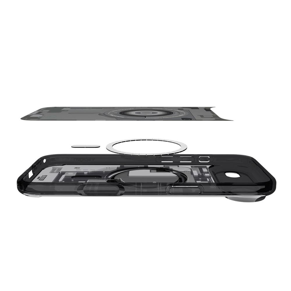 Funda MagSafe para Apple iPhone 17 Air, Spigen, Ultra Hybrid Zero One, Negra