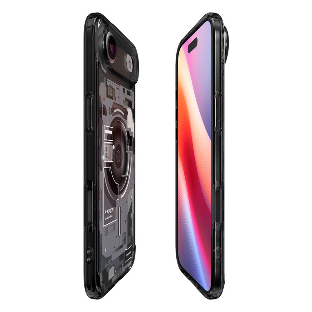 Funda MagSafe para Apple iPhone 17 Air, Spigen, Ultra Hybrid Zero One, Negra