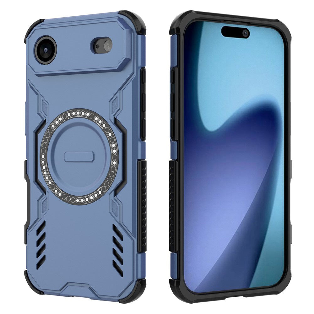 Funda MagSafe para Apple iPhone 17 Air, Techsuit, ArmorMag, Azul