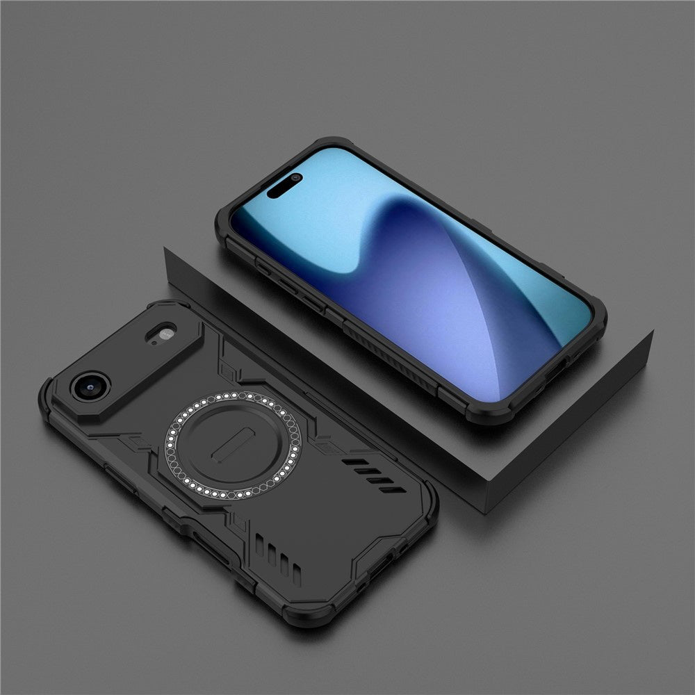 Funda MagSafe para Apple iPhone 17 Air, Techsuit, ArmorMag, Negra.