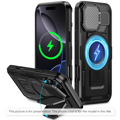 Funda MagSafe para Apple iPhone 17 Air, Techsuit, CamVault, Negra