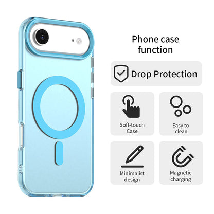 Funda MagSafe para Apple iPhone 17 Air, Techsuit, CandyCase, Azul