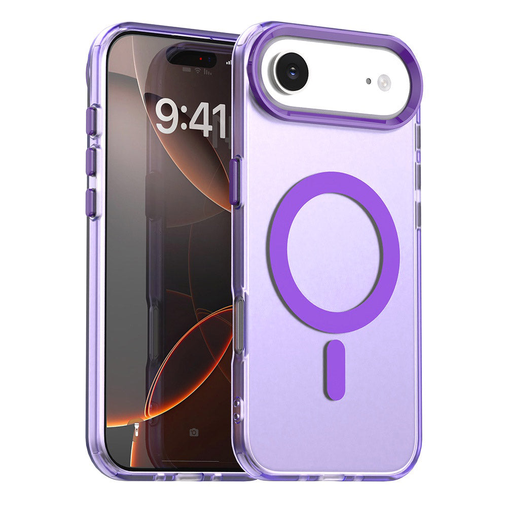 Funda MagSafe para Apple iPhone 17 Air, Techsuit, CandyCase, Morado