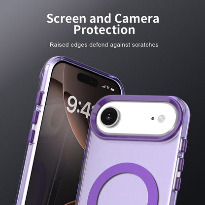 Funda MagSafe para Apple iPhone 17 Air, Techsuit, CandyCase, Morado