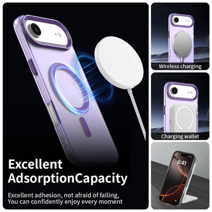 Funda MagSafe para Apple iPhone 17 Air, Techsuit, CandyCase, Morado