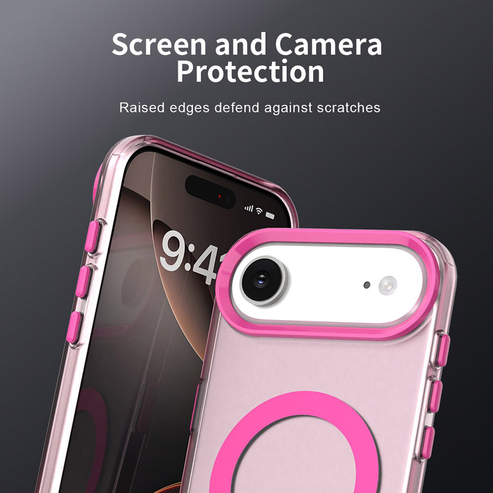 Funda MagSafe para Apple iPhone 17 Air, Techsuit, CandyCase, Rosa