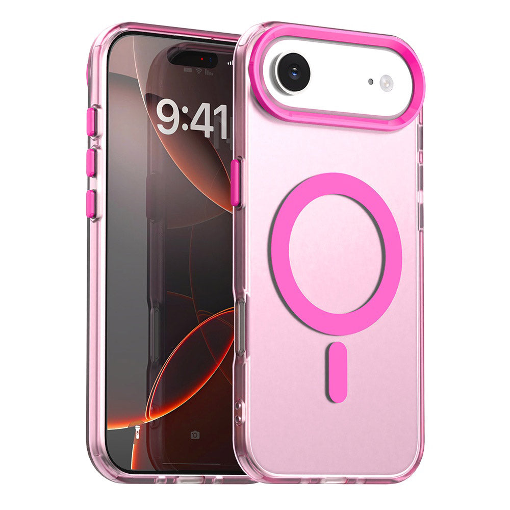 Funda MagSafe para Apple iPhone 17 Air, Techsuit, CandyCase, Rosa