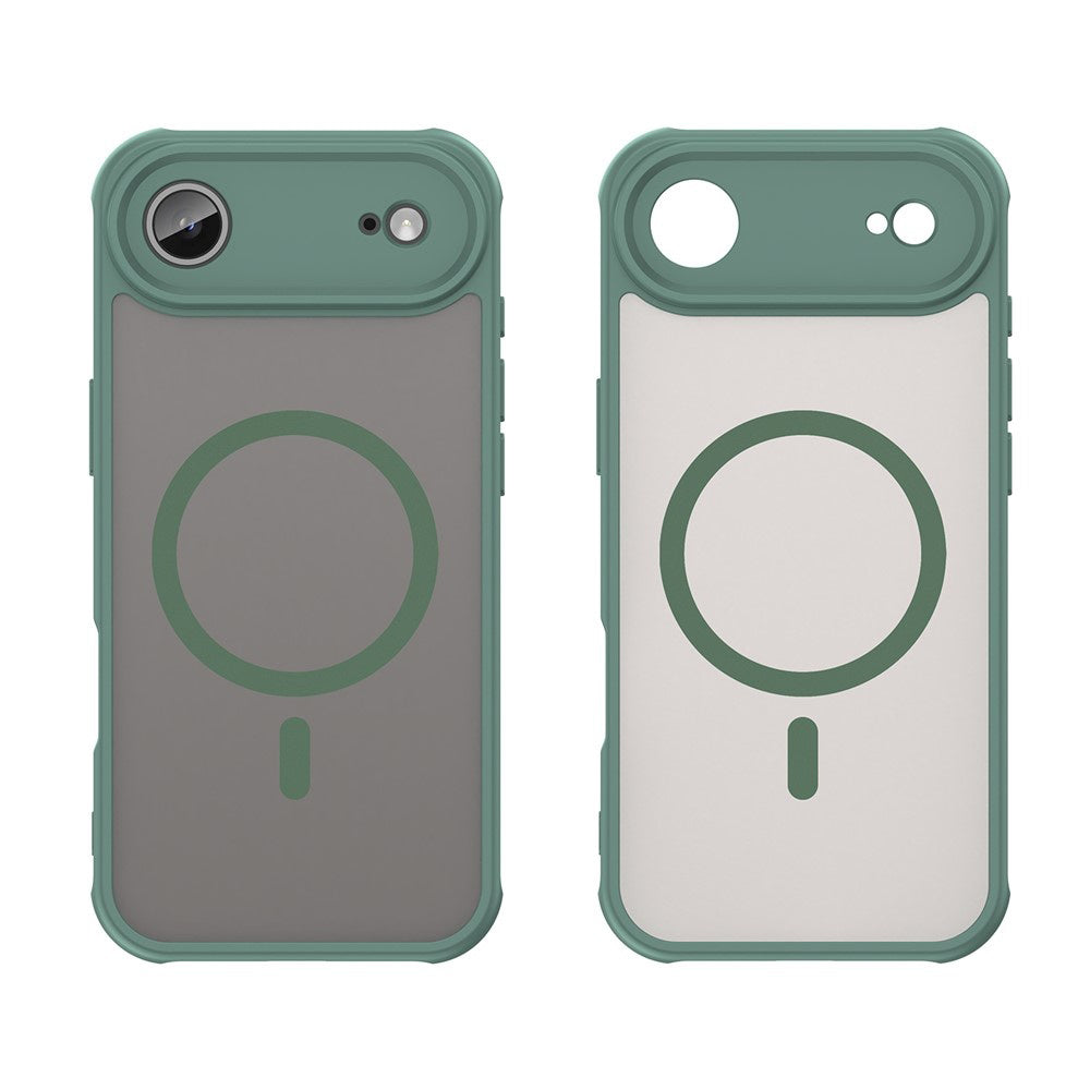 Funda MagSafe para Apple iPhone 17 Air, Techsuit, HaloFrost II, Verde