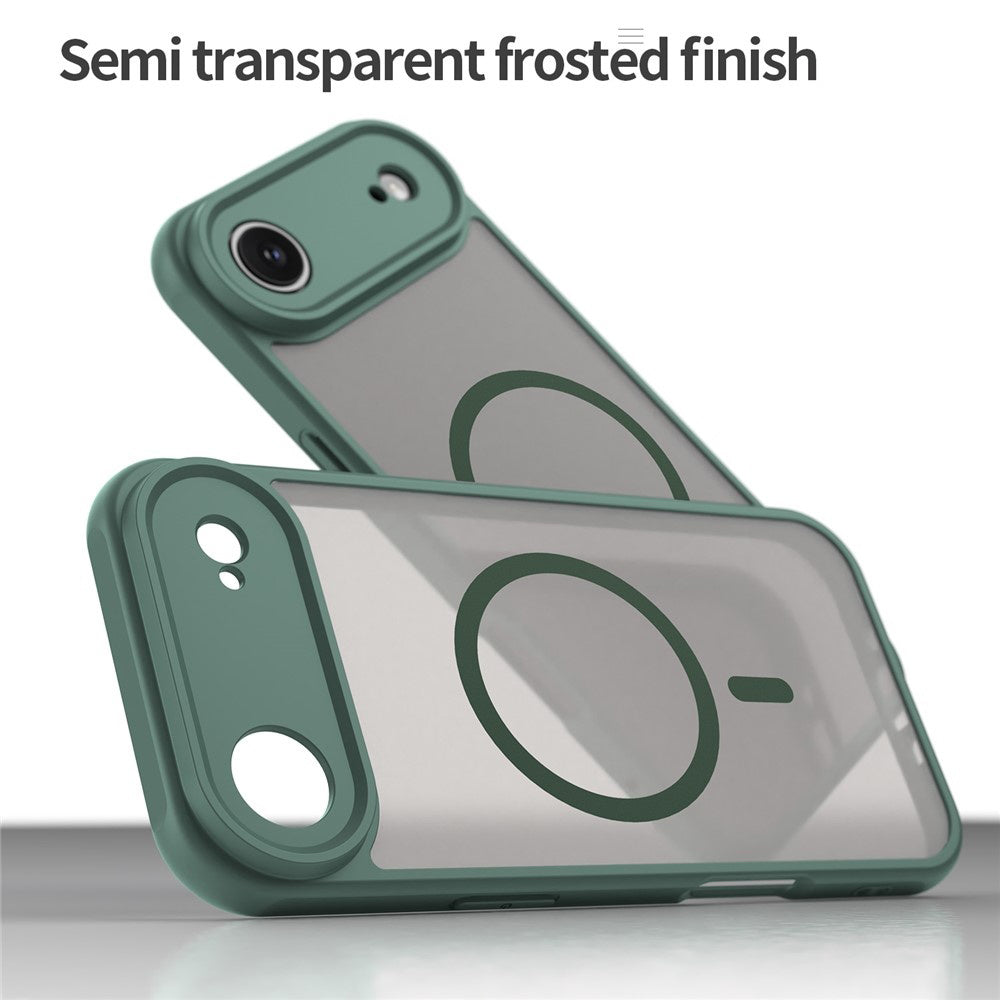 Funda MagSafe para Apple iPhone 17 Air, Techsuit, HaloFrost II, Verde