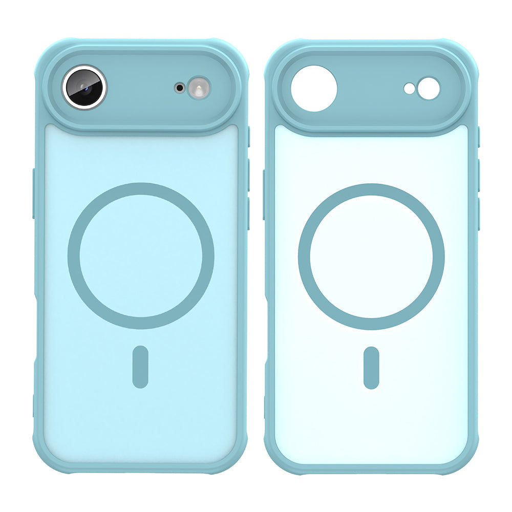 Funda MagSafe para Apple iPhone 17 Air, Techsuit, HaloFrost II, Verde Claro