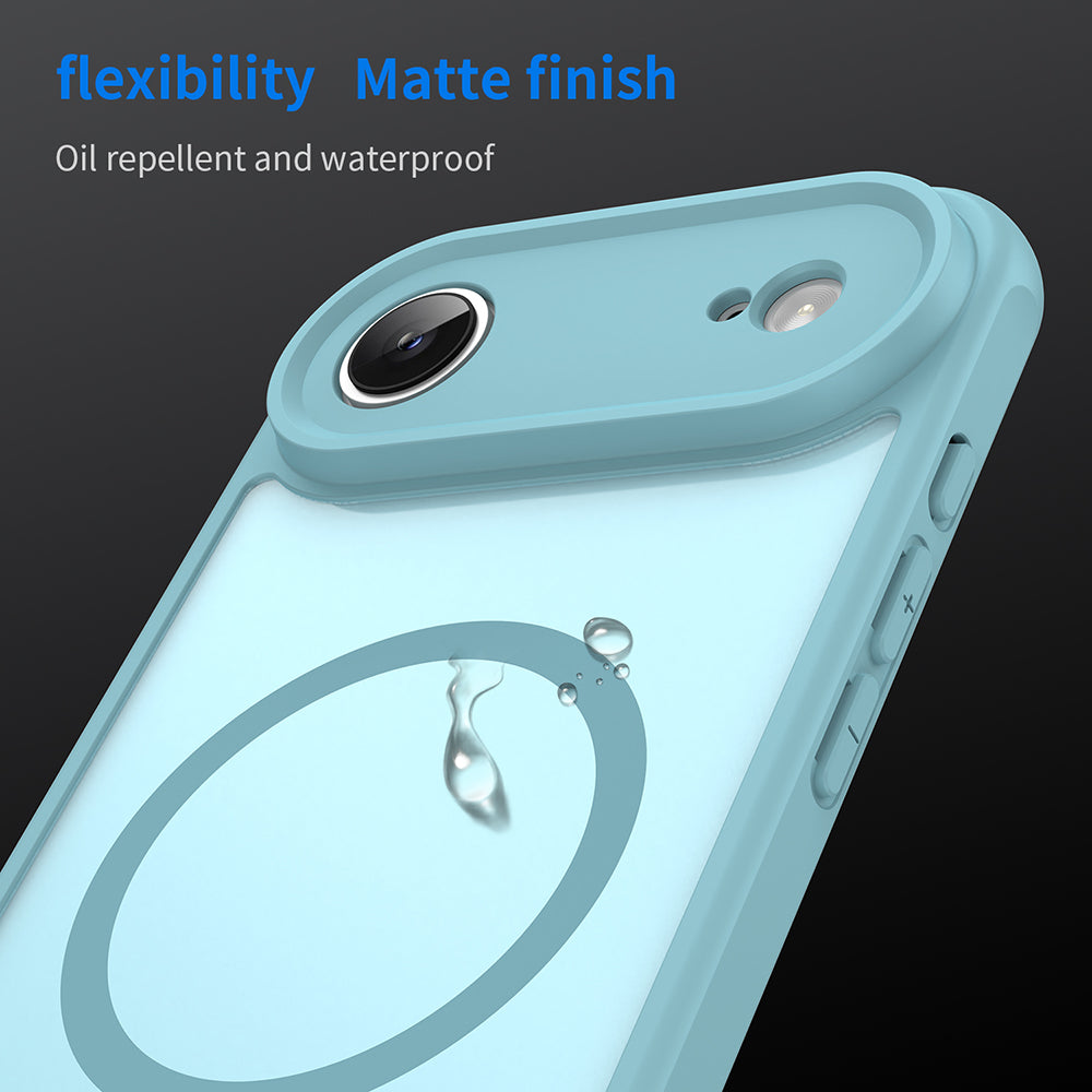 Funda MagSafe para Apple iPhone 17 Air, Techsuit, HaloFrost II, Verde Claro