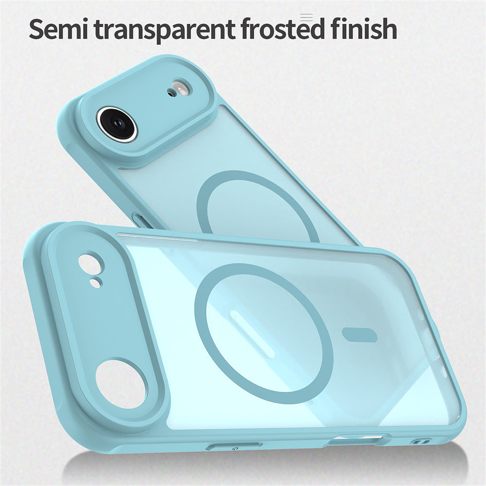 Funda MagSafe para Apple iPhone 17 Air, Techsuit, HaloFrost II, Verde Claro