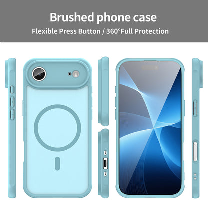Funda MagSafe para Apple iPhone 17 Air, Techsuit, HaloFrost II, Verde Claro