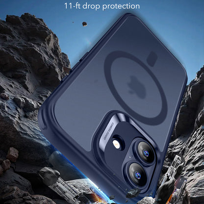 Funda MagSafe para Apple iPhone 17, ESR, Classic Hybrid, Azul Satinado
