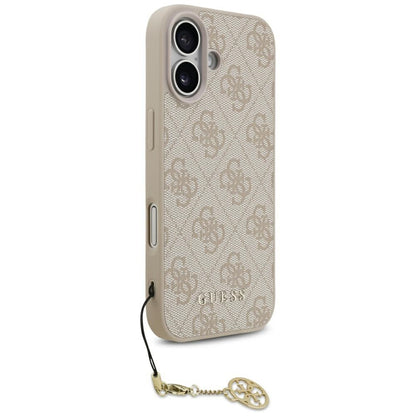 Funda MagSafe para Apple iPhone 17, Guess, 4G Charm Cradle, Rosa