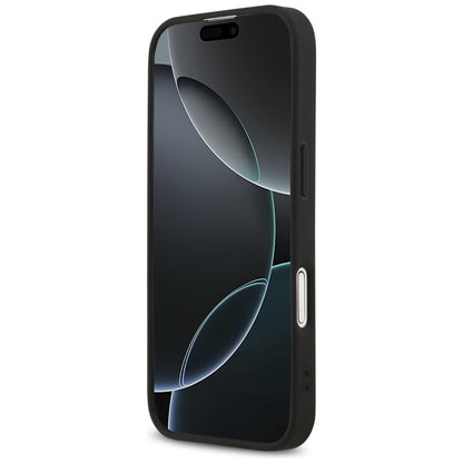 Funda MagSafe para Apple iPhone 17, Guess, Saffiano Classic Logo, Negra