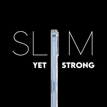 Funda MagSafe para Apple iPhone 17, PanzerGlass, Care Fashionable, Transparente Blanca