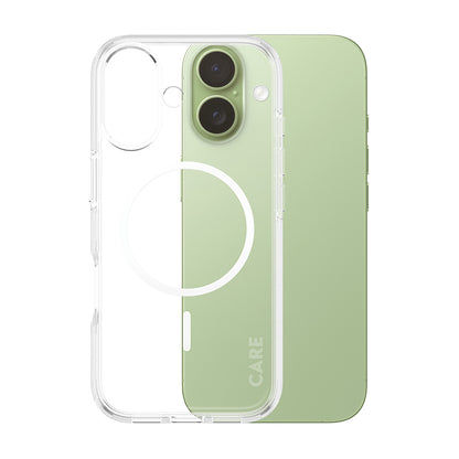 Funda MagSafe para Apple iPhone 17, PanzerGlass, Care Urban Explorer, Transparente Blanca