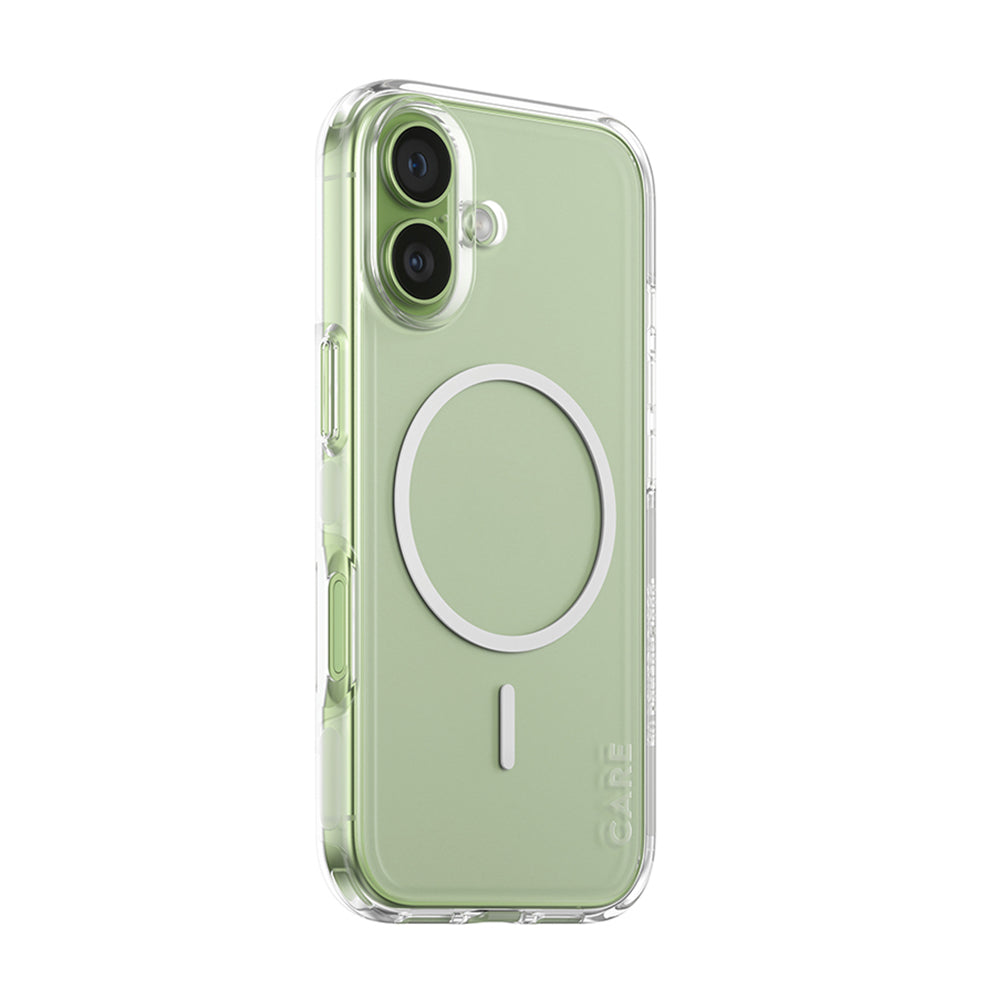 Funda MagSafe para Apple iPhone 17, PanzerGlass, Care Urban Explorer, Transparente Blanca