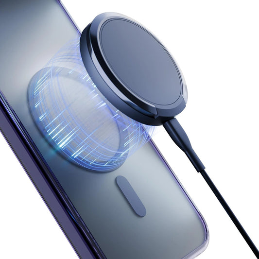 Funda MagSafe para Apple iPhone 17 Pro, 3MK, Frosty MagCase, Morado