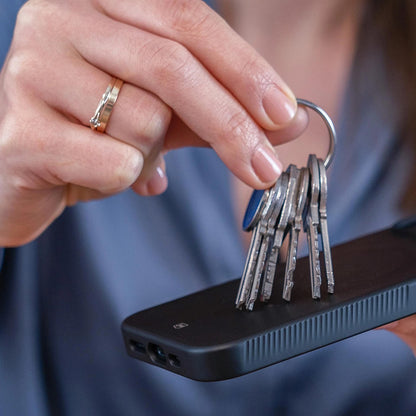 Funda MagSafe para Apple iPhone 17 Pro, 3MK, Smoke MagCase, Negra