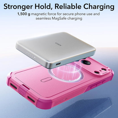 Funda MagSafe para Apple iPhone 17 Pro, ESR, Cyber, Rosa