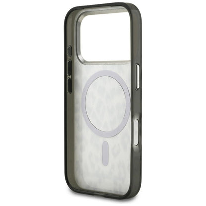 MagSafe Case for Apple iPhone 17 Pro, Karl Lagerfeld, IML Leopard Pattern, Brown