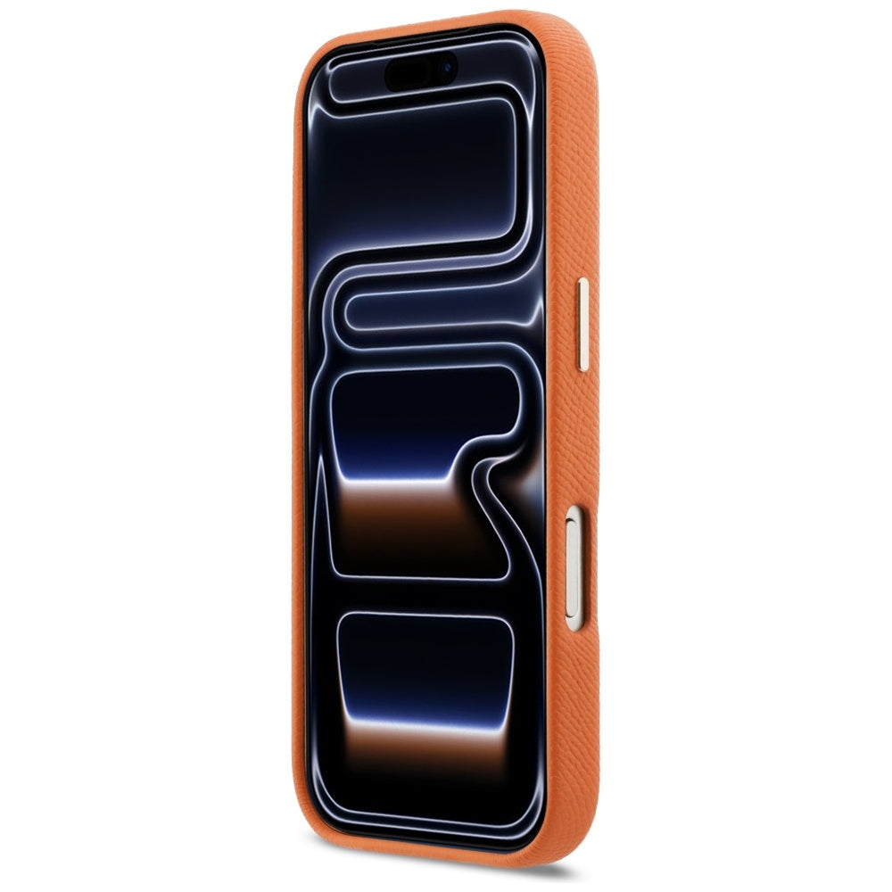 Funda MagSafe para Apple iPhone 17 Pro, Karl Lagerfeld, Karl Head Logo, Naranja