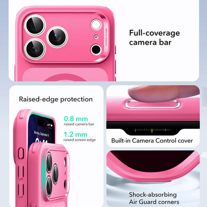 Funda MagSafe para Apple iPhone 17 Pro Max, ESR, Classic Hybrid, Rosa Satinado