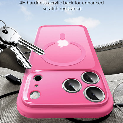 Funda MagSafe para Apple iPhone 17 Pro Max, ESR, Classic Hybrid, Rosa Satinado
