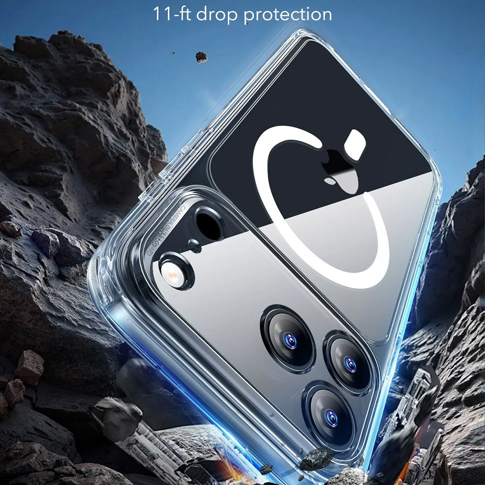 Funda MagSafe para Apple iPhone 17 Pro Max, ESR, Classic Hybrid, Transparente