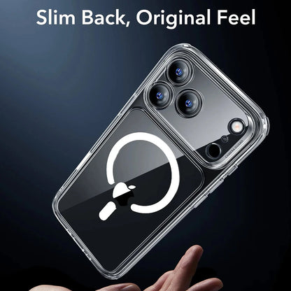 Funda MagSafe para Apple iPhone 17 Pro Max, ESR, Classic Hybrid, Transparente