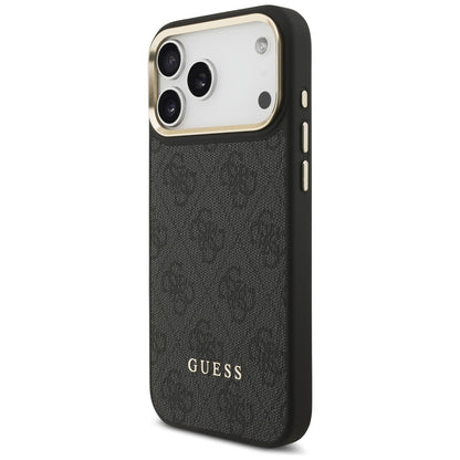 Funda MagSafe para Apple iPhone 17 Pro Max, Guess, Cardslot 4G, Negra